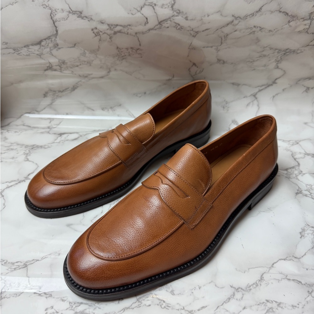 Men’s Allen Edmonds Tan Leather Loafers US Size 10,5